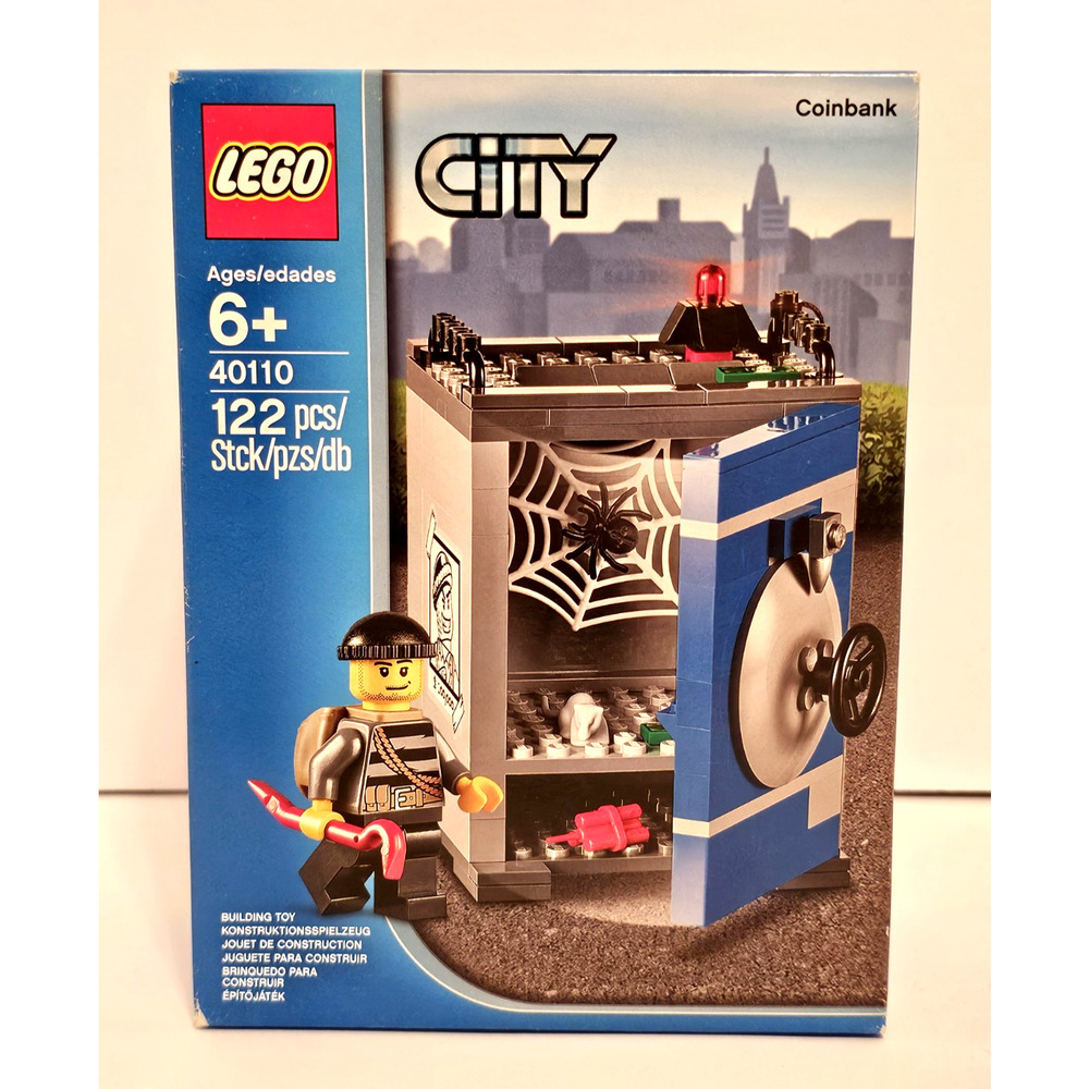 COIN BANK Lego CITY Set #40110 NEW Factory Sealed RETIRED Unopened